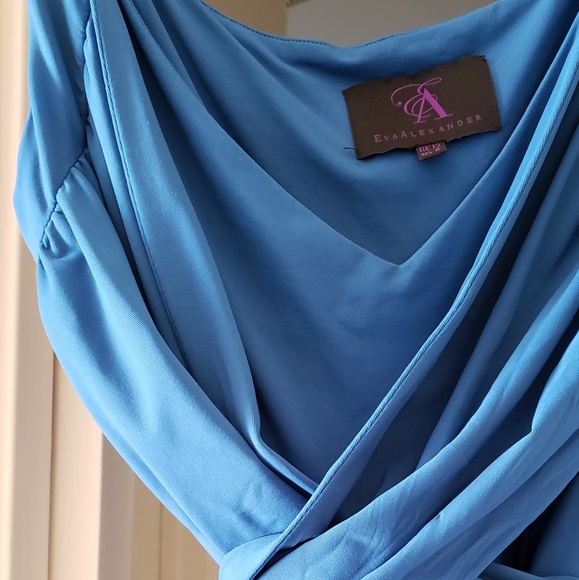 Eva Alexander London chloe wrap dress maternity - Picture 4 of 5